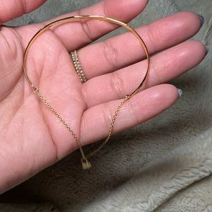 Gorjana Bracelt. Gold. Only worn a few times. Adjustable.